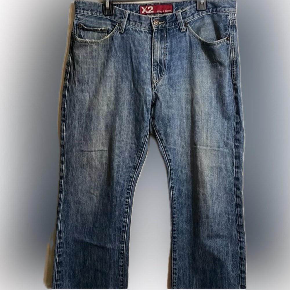 Vintage X2 jeans quality denim Hong Kong low rise straight leg M11
